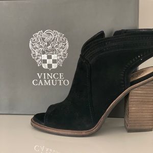 Vince Camuto Open Toe Bootie